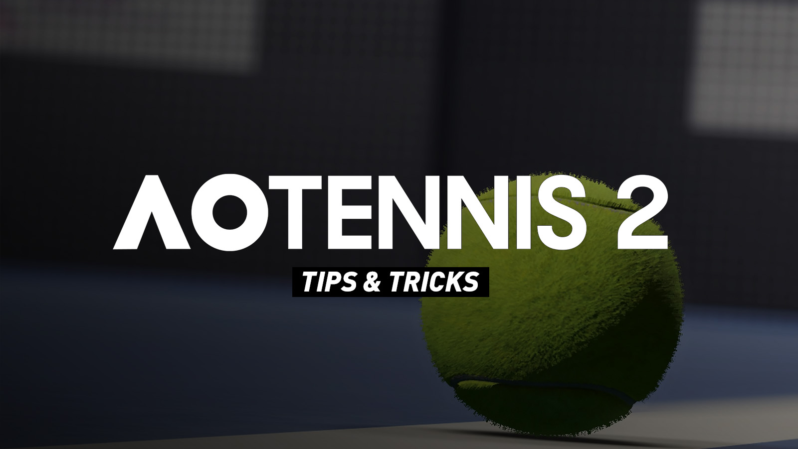 AO Tennis 2 Tips