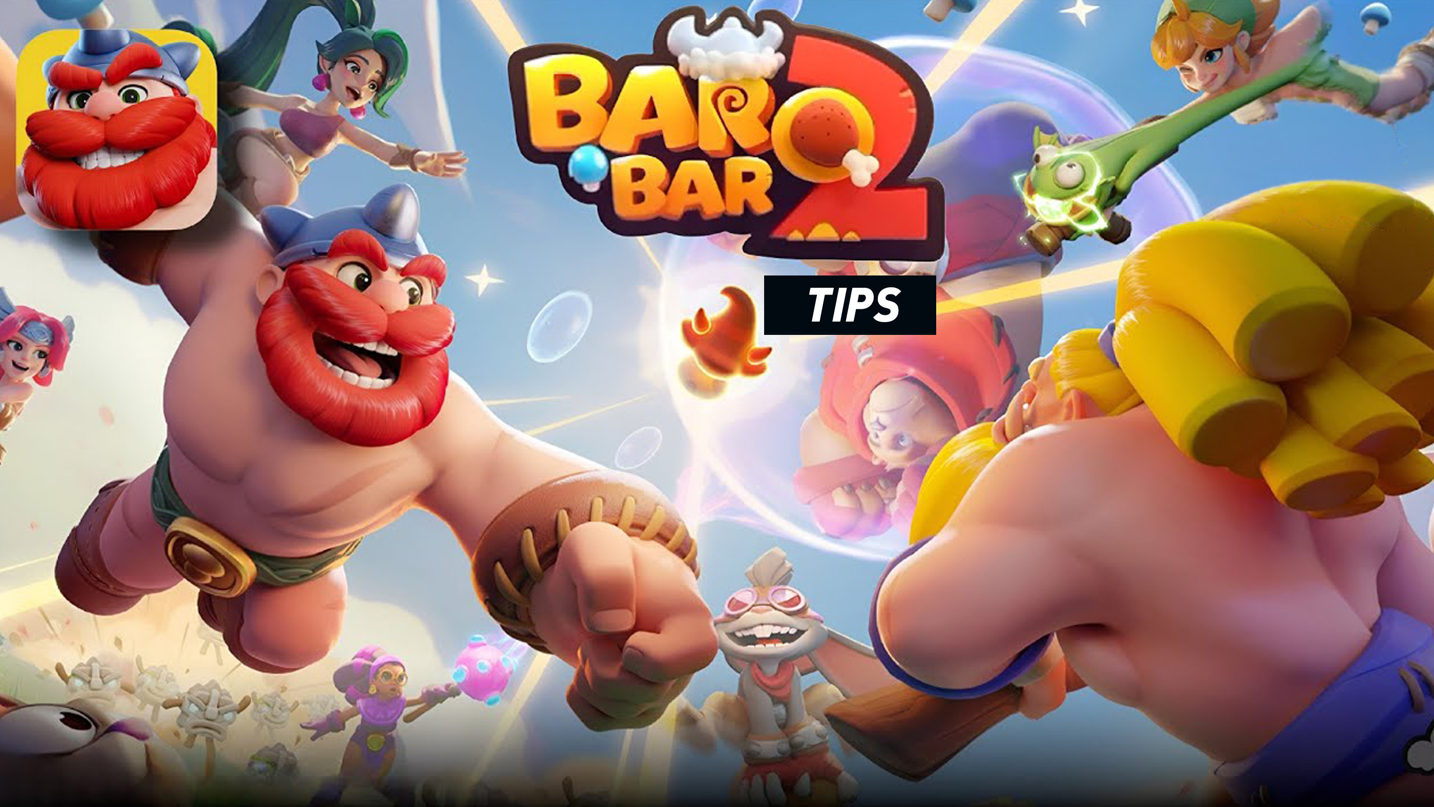 BarbarQ 2 tips and tricks for Mushroom Mayhem, Treasure Hunt, heroes and clan progression