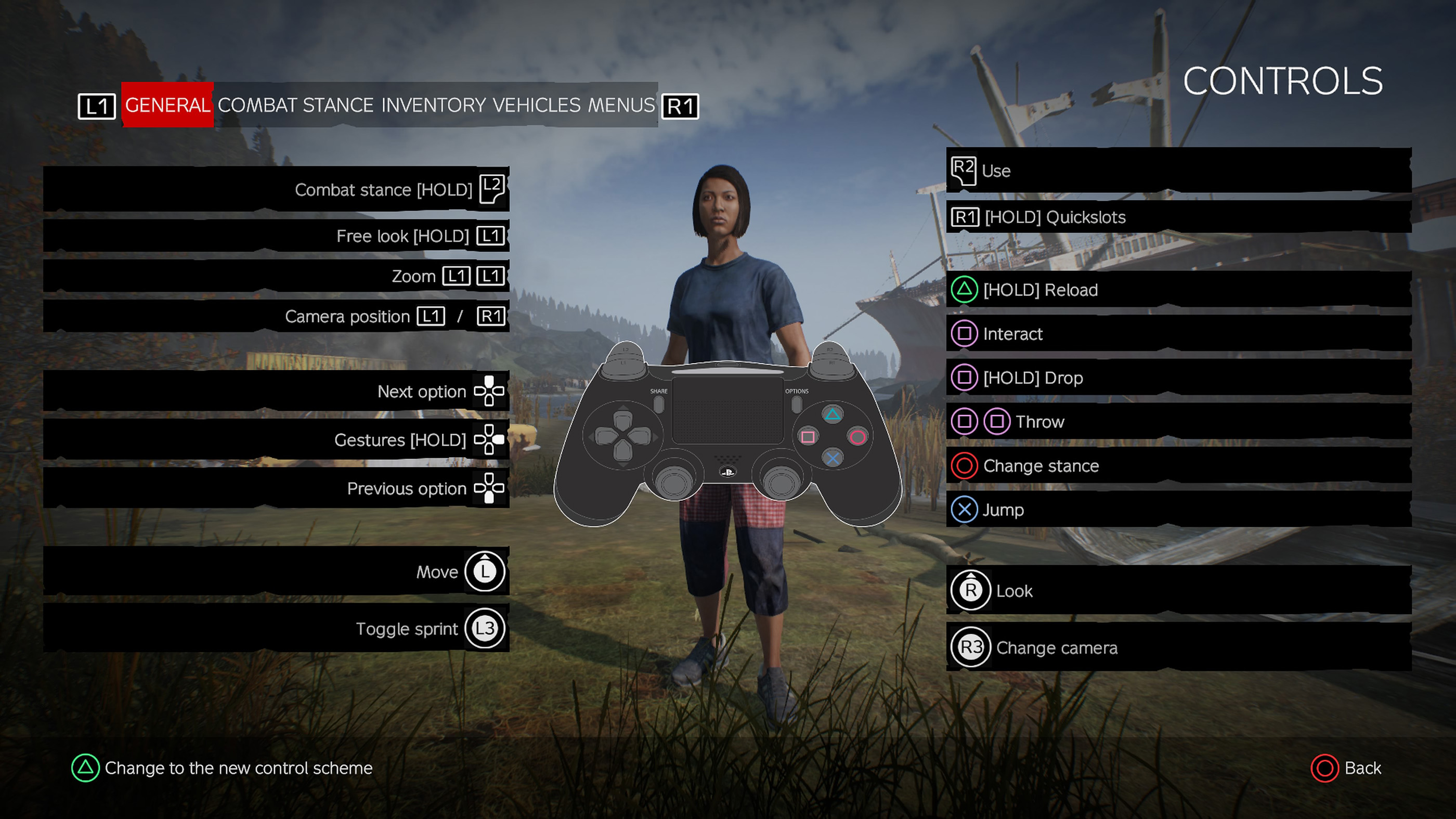 DayZ Controls (General)