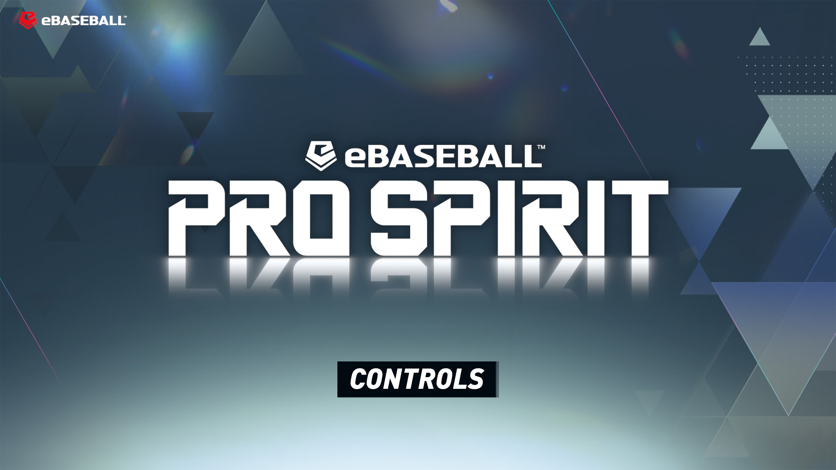 eBaseball: PRO SPIRIT - Controls