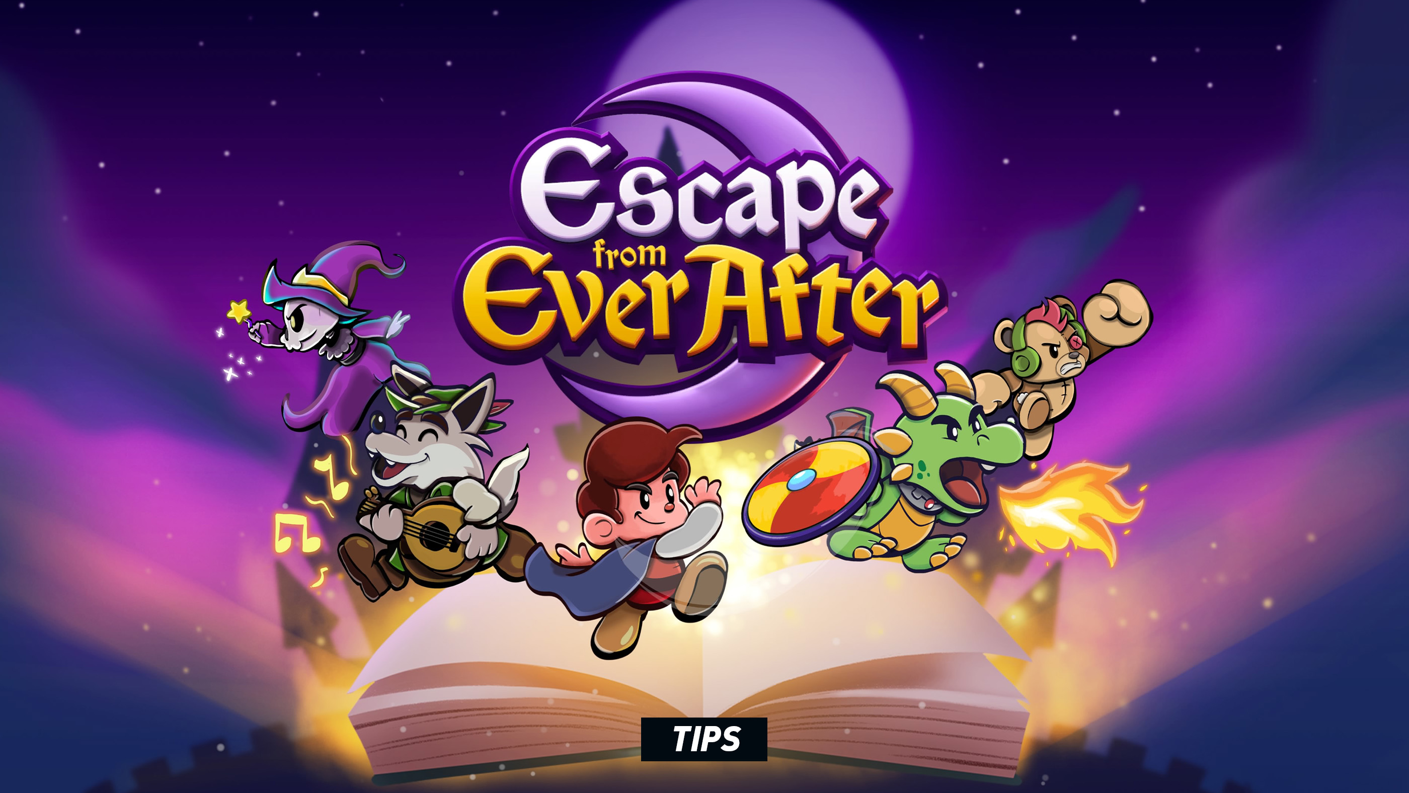 Escape from Ever After tips and tricks guide for combat, partners, badges, exploration and action commands