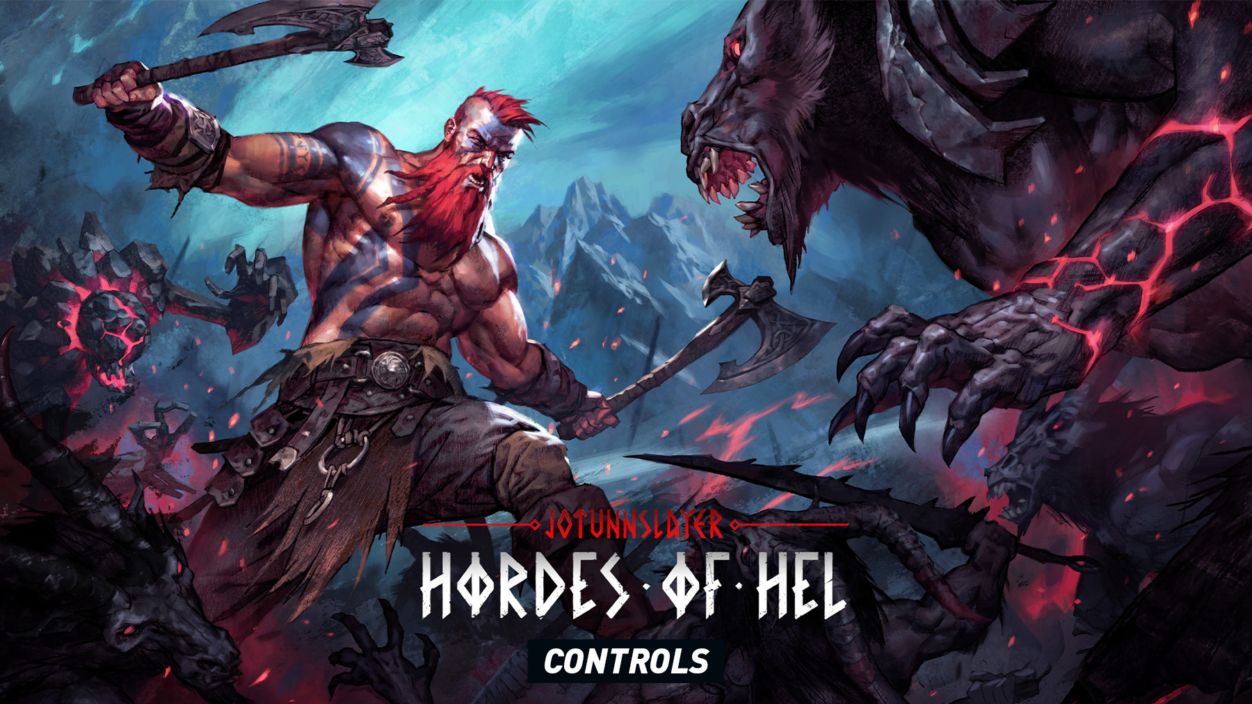 Jotunnslayer Hordes of Hel Controls