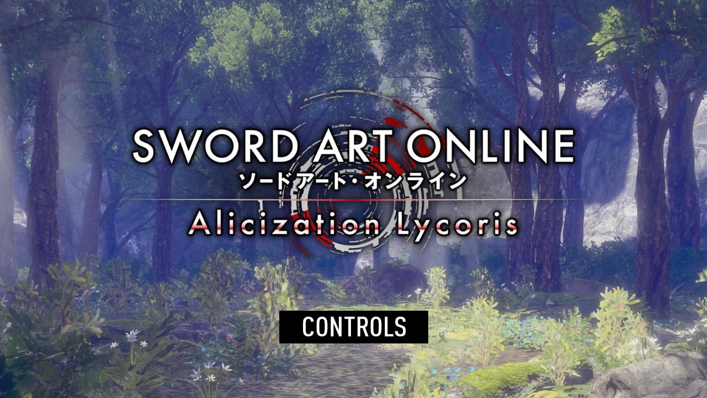 Sword Art Online Controls