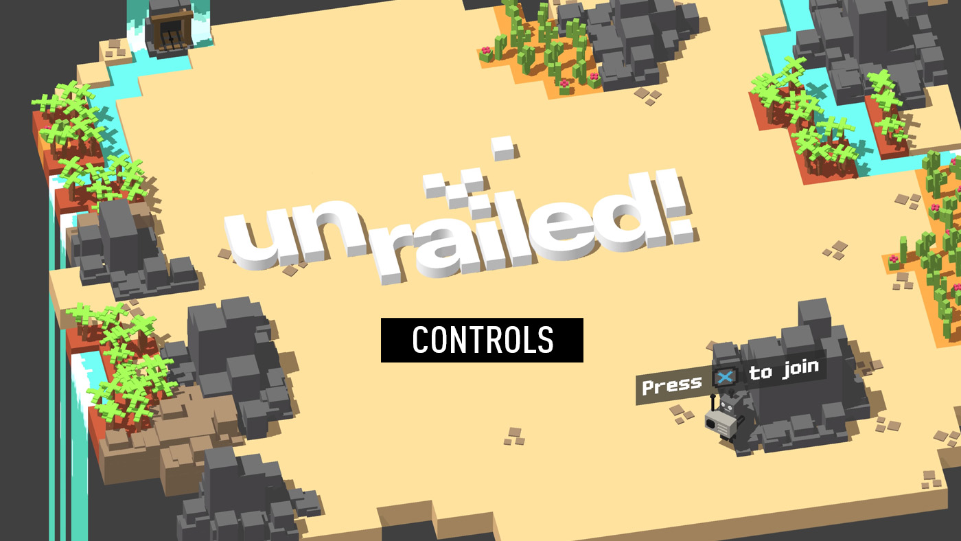 Unrailed Controls